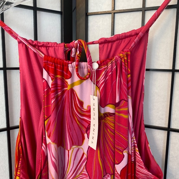 Trina Turk Milian Halter Dress Maxi - Picture 3 of 5